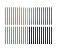 PATIKIL 6 x 150 mm Spudger Pry Tool, 48Pcs Antistatic Plastic Dual Ends Opening Pry Repair Tools Kit for Smart Mobile Phone Tablet Laptop PC Game Machine Electronics Devices, 4 Colors