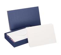 PATIKIL 60 Sets Pure Cotton Watercolor Cards 140lb/300 GSM Postcards with Envelopes Boxed for Art Painting Creative Thank Notes, 5x7 Inch