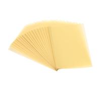 PATIKIL 60 Sheets Vellum Paper 4x6, Vellum Paper Printable Translucent Paper 100GSM for Invitations Printing, Gold Tone