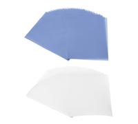 PATIKIL 60 Sheets Vellum Paper 8.5x11inches, Printable Translucent Paper 100GSM Colored for Invitations Laser Inkjet Printing Card Making Crafting Wedding Tracing, Blue/White