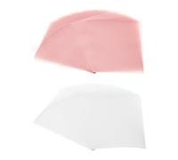 PATIKIL 60 Sheets Vellum Paper 8.5x11inches, Printable Translucent Paper 100GSM Colored for Invitations Laser Inkjet Printing Card Making Crafting Wedding Tracing, Pink/White