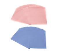 PATIKIL 60 Sheets Vellum Paper 8.5x11inches, Printable Translucent Paper 100GSM Colored for Invitations Laser Inkjet Printing Card Making Crafting Wedding Tracing, Bule/Pink