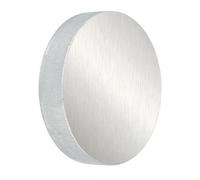 PATIKIL 6061 Aluminum Disc, 1 Pcs 3.9x7/9 Inch Round Flat Plain Aluminum Metal Plate for Industrial Crafting DIY