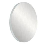 PATIKIL 6061 Aluminum Disc, 1 Pcs 5.9x2/5 Inch Round Flat Plain Aluminum Metal Plate for Industrial Crafting DIY