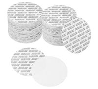 PATIKIL 60mm/2.36" Foam Lid Liner, 160Pcs Adhesive Round PS Pressure Sensitive Seals, Cap Liners Resistant Tamper for Plastic Glass Jar Bottle Cap Canning Vials Seals