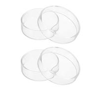 PATIKIL 60mm/2.36inch High Borosilicate Glass Petri Dishes with Lids, 2Pcs Petri Plates for Lab Science Experiment, Clear