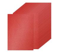 PATIKIL 60Sheets Bright Red Glitter Cardstock Paper, A4(8.3x11.7 Inch) 250gsm Premium Sparkly Paper Craft Cardstock Paper for Scrapbook Card Making DIY Art Projects Wedding Party