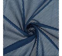 PATIKIL 62 Inch Wide Mesh Fabric Slightly Stretchy for Sewing Backpack Pocket and Straps, Netting Clothes, Netting Bags, Shopping Bags, Midnight Blue 2 Yard