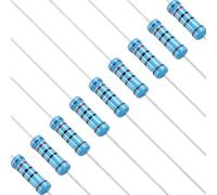 PATIKIL 620 Ohm Resistor, 50Pcs 2W Metal Film Fixed Resistor Kit 1% Tolerance Multiple Values of Resistance Optional for DIY Electronics Projects Computer TV Circuit Board