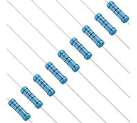 PATIKIL 62K Ohm Resistor, 50Pcs 2W Metal Film Fixed Resistor Kit 1% Tolerance Multiple Values of Resistance Optional for DIY Electronics Projects Computer TV Circuit Board