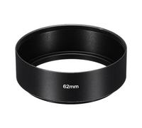 PATIKIL 62mm Lens Hood, Standard Focus Frosted Surface Anti-reflective Inside Hood for Camera Lens, Black for Nikon, for Fujifilm, for Pentax, for Leica