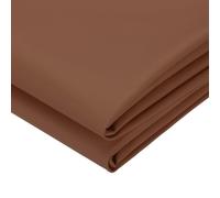 PATIKIL 63x39.4in Faux Leather Sheets, Faux Leather Fabric Sheets Vinyl Fabric Synthetic Soft Waterproof PU for Replacement Upholstery Car, Brown