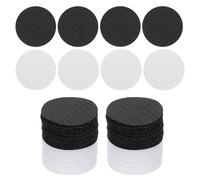 PATIKIL 64Pcs Carpet Spots for Classroom, 2 Inch Small Circle Floor Dots Markers Carpet Spot Markers for Teacher Elementary Preschool Supplies, Black/White
