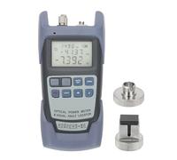 PATIKIL 650nm Fiber Optical Tester, Optical Power Meter Built-in 30MW Visual Fault Locator Fiber Light Meter with 2.5mm SC FC Connector Test Equipment for Network Testing Tools