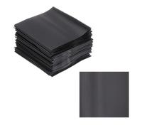 PATIKIL 65x60mm PVC Perforated Shrink Bands, 250Pcs 2 Mil Thick Heat Shrink Seal Wrap Fit for 1.25"-1.5" Cap Diameter Essential Oil Bottles Jars Cans Tin, Black