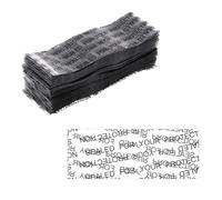 PATIKIL 66x25mm PVC Perforated Shrink Bands, 250Pcs 2 Mil Thick Heat Shrink Seal Wrap Fit for 1.25"-1.5" Cap Diameter Essential Oil Bottles Jars Cans Tin Word Style, Clear