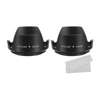 PATIKIL 67mm Camera Lens Hood, 2Pcs Flower Lens Hood Protector with Cloth for Anti-Reflection Blocks Excess Sunlight Enhance Camera Photography for Nikon, for Fujifilm, for Pentax