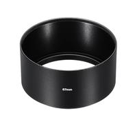 PATIKIL 67mm Lens Hood, Long Focus Frosted Surface Anti-reflective Inside Hood for Camera Lens, Black for Nikon, for Fujifilm, for Pentax, for Leica