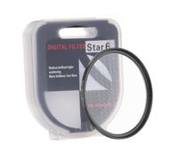 PATIKIL 67mm Star Filter, 8 Points Starburst Len Filter Variable Twinkle Effect Ultra Slim Optical Lens for Nikon and Other DSLR Cameras Holiday, Black