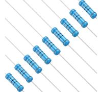 PATIKIL 680 Ohm Resistor, 50Pcs 2W Metal Film Fixed Resistor Kit 1% Tolerance Multiple Values of Resistance Optional for DIY Electronics Projects Computer TV Circuit Board
