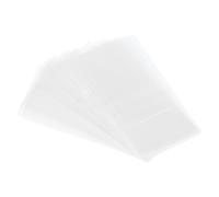 PATIKIL 69x35mm PVC Perforated Shrink Bands, 500Pcs Heat Shrink Wrap for Bottles, Jars, Cans and Tins Fits Cap Diameter 1.54 to 1.65", Clear