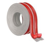 PATIKIL 6cm x 6m Wall Corner Protector, Self Adhesive Wall Corner Guard Edge Protector Flexible Peel and Stick Molding Trim for Ceiling Countertop, Gray Wood Grain