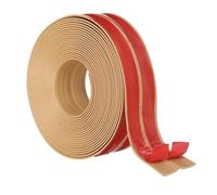 PATIKIL 6cm x 6m Wall Corner Protector, Self Adhesive Wall Corner Guard Edge Protector Flexible Peel and Stick Molding Trim for Ceiling Countertop, Yellow Oak Grain