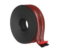 PATIKIL 6cm x 9m Wall Corner Protector, Self Adhesive Wall Corner Guard Edge Protector Flexible Peel and Stick Molding Trim for Ceiling Countertop, Black