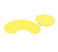 PATIKIL 6inch Circle Card Stock, 50Pcs Round Shape Cutouts Paper Thick Cardstock Coaster for DIY Craft Projects Classroom Bulletin Board Decor, Yellow