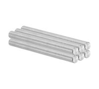 PATIKIL 6mm x 75mm Dowel Pin Stainless Steel, 6 Pcs 304 Stainless Steel Pegs Shelf Pins Rod Support Metal Fasten Elements for Shelves Furniture Fixing Component, Silver