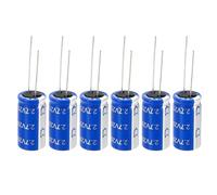 PATIKIL 6Pcs 2.7V 20F Super Capacitor, 0.49 x 0.49 x 0.98 Inch Aluminum Super Capacitors Winding Type Energy Storage for on Board Backup Energy Storage, Blue
