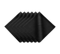 PATIKIL 6Pcs Soft Eyeglass Cloths, 40 x 40 cm Electronics Microfiber Cleaning Cloths Eyeglass Cleaning Fabric for Lens Wipes Glasses Cleaner Jewelry LCD Screens Cameras, Black