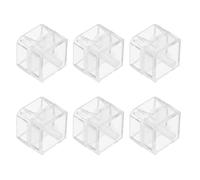 PATIKIL 6Pcs Tape Dispenser Core, Replacement Core for 20051/20052 Tape Dispenser Plastic Insert Parts for Home Office Warehouse Wrapping Packaging Mailing Shipping, Clear