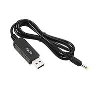 PATIKIL 6W 0.66A USB Step Up Voltage Converter, DC 5V to DC 9V Power Supply Adapter Jack 4.0x1.7mm Cable for Router LED Lamp Speakers