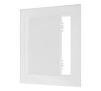 PATIKIL 6x6 inch(145x145mm) Removable Hinged Access Panel, ABS Plumbing Access Doors Easy Wall Hole Cover for Drywall Plumbing Electrical Cables Wiring, White