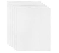 PATIKIL 6x8 Canvas Boards for Painting, 6 Pack 100% Cotton Square Triple Primed Stretched Blank Art Canvas Panel Bulk Thin for Acrylic, Oil, Tempera Paints, White