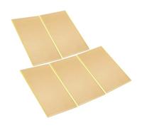 PATIKIL 7.1" x 11.8" PCB Board Circuit, 5 Pcs Single Sided Prototype Solder Boards for DIY Soldering and Electronic Project Circuit Boards Solderable Breadboard, Yellow