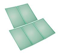 PATIKIL 7.1" x 11.8" PCB Board Circuit, 5 Pcs Single Sided Prototype Solder Boards for DIY Soldering and Electronic Project Circuit Boards Solderable Breadboard, Green