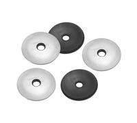 PATIKIL 7/32"x1" EPDM Bonded Sealing Washers, 80 Pieces 201 Stainless Steel Bonded Sealing Neoprene Rubber Washers Gasket for Marine Bolt Supply (#12)