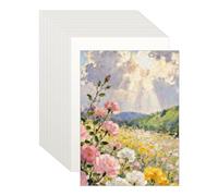PATIKIL 7.4 x 5.1 Inch Pastel Paper, 50 Pack 200 GSM Pastel Drawing Paper Heavy - Weight Artist Pastel Pad for Pencil Oil Charcoal Pastels Adults Crafts, Beige