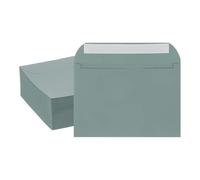 PATIKIL 7.5x5.5 Inch Invitation Envelopes, 100 Pcs Self-Seal for Invitations A7 Self Seal for Weddings Thank You Card Photos Postcards Birthday Greeting Cards Mailing, Gray