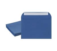 PATIKIL 7.5x5.5 Inch Invitation Envelopes, 20 Pcs Self-Seal for Invitations A7 Self Seal for Weddings Thank You Card Photos Postcards Birthday Greeting Cards Mailing, Light Navy Blue