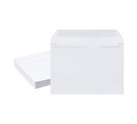 PATIKIL 7.5x5.5 Inch Invitation Envelopes, 20 Pcs Self-Seal for Invitations A7 Self Seal for Weddings Thank You Card Photos Postcards Birthday Greeting Cards Mailing, White