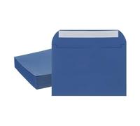PATIKIL 7.5x5.5 Inch Invitation Envelopes, 50 Pcs Self-Seal for Invitations A7 Self Seal for Weddings Thank You Card Photos Postcards Birthday Greeting Cards Mailing, Light Navy Blue
