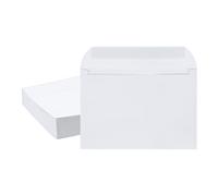 PATIKIL 7.5x5.5 Inch Invitation Envelopes, 50 Pcs Self-Seal for Invitations A7 Self Seal for Weddings Thank You Card Photos Postcards Birthday Greeting Cards Mailing, White