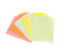 PATIKIL 70 Sheets Vellum Paper 4.25x5.5, Vellum Paper Printable Translucent Paper 100GSM for Invitations Laser Inkjet Printing Card Making Crafting Wedding Tracing, 5 Color
