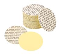 PATIKIL 70mm/2.8inch Pressure Sensitive Seal, 100 Pack Adhesive PS Foam Lid Cap Liners Resistant Tamper with Dustproof Paper Back for Plastic Glass Jar Bottle Cap Seals