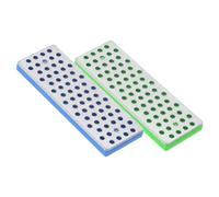 PATIKIL 70mm Extra-Coarse Ski Snowboard Diamond Stone,2Pcs Ski Edge Sharpener Diamond Edge Files Snowboard Whetstone, Multicolored