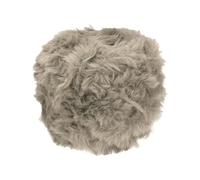 PATIKIL 70yds Faux Fur Yarn, Fuzzy Crochet Fluffy Soft Chunky Polyester Plush Fur Eyelash for Knit Blanket Rug Sweater Scarf Hat Bear Craft, Khaki