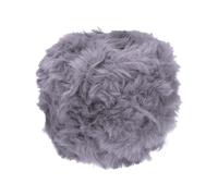 PATIKIL 70yds Faux Fur Yarn, Fuzzy Crochet Fluffy Soft Chunky Polyester Plush Fur Eyelash for Knit Blanket Rug Sweater Scarf Hat Bear Craft, Violet Purple